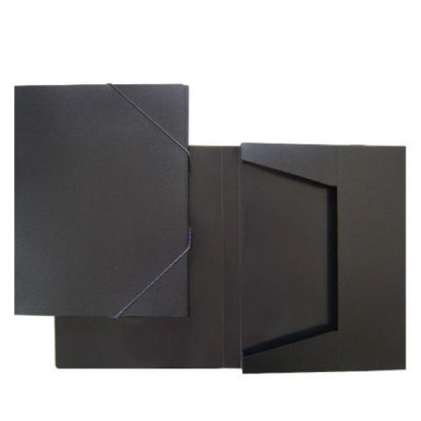 Κουτί αρχείου Unipap PP 25x35x3cm ράχη μαύρο