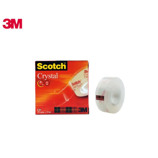 Κολλητική ταινία Scotch Crystal 600 19mmχ33m διάφανη