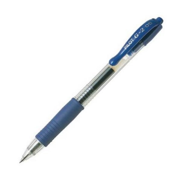 Στυλό Pilot BL-G2 0,5mm gel με κλικ grip μπλε