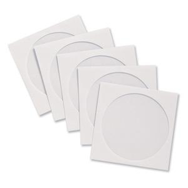 Φάκελος για CD 125x125 παράθυρο λευκό