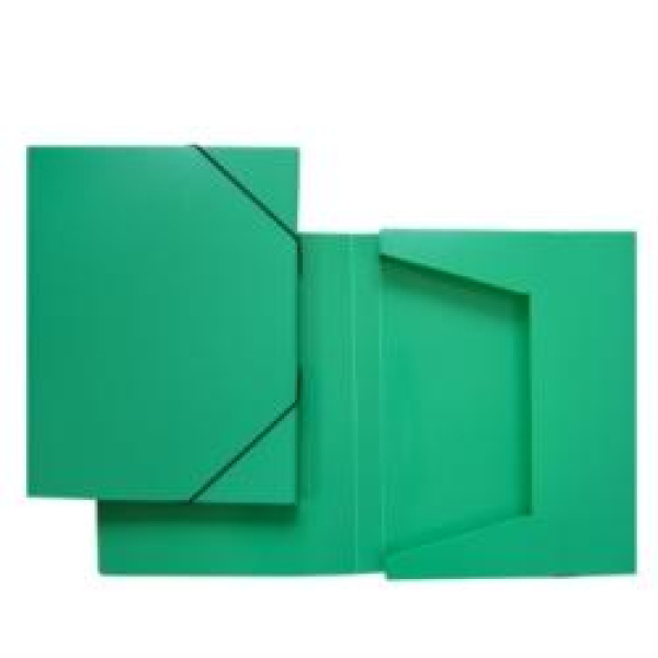 Κουτί αρχείου Unipap P.P. με λάστιχο 3cm 3Χ30 διαφανές πράσινο