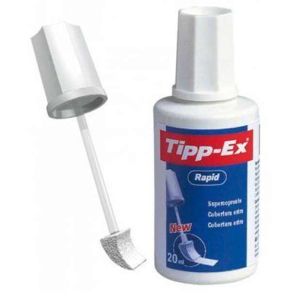 Διορθωτικό υγρό Tipp-Ex Rapid με σφουγγαράκι 20ml