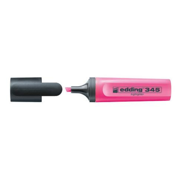 Μαρκαδόρος υπογράμμισης Edding 345 ροζ