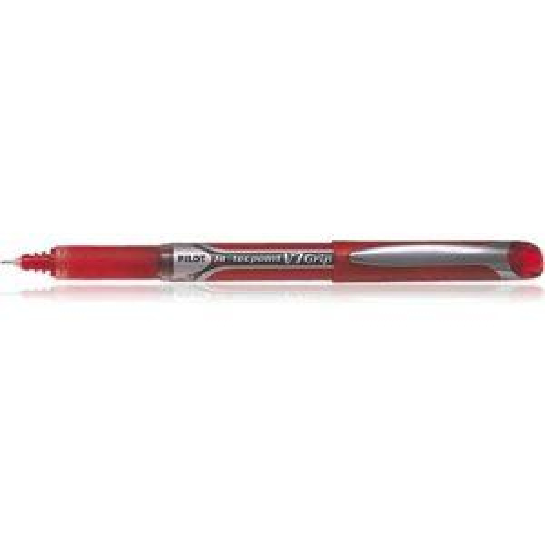 Στυλό Pilot Hi-tecpoint V7 0,7mm needle με καπάκι κόκκινο