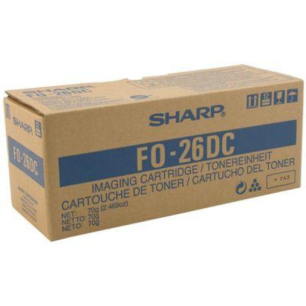 Toner Sharp FO-26DC black 2600pgs