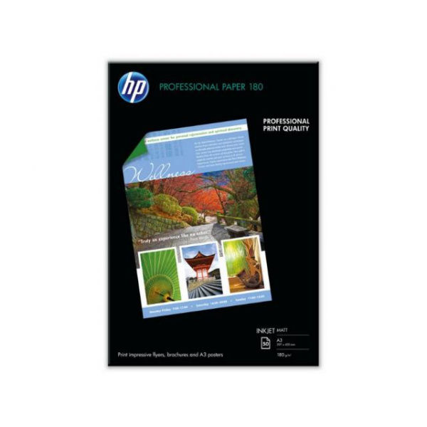 Χαρτί φωτογραφικό HP matt inkjet A3 180gr 50 φύλλα