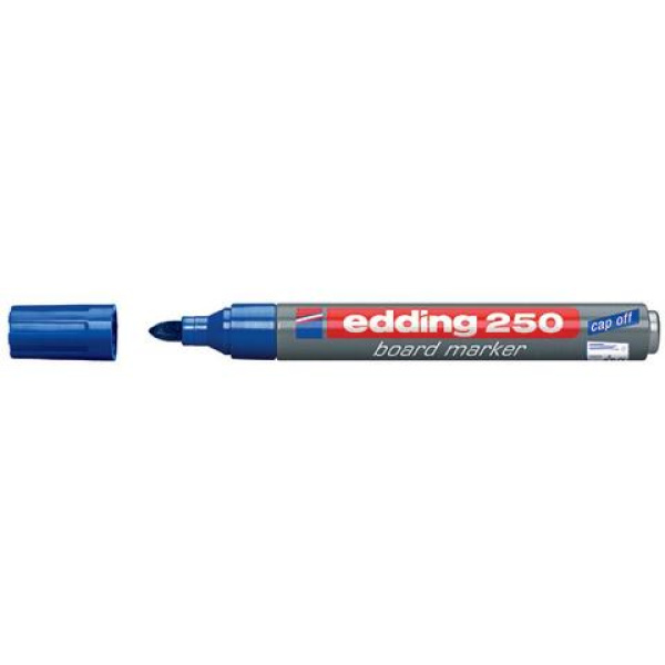 Μαρκαδόρος ασπροπίνακα Edding 250 1,5-3mm μεταλλικός μπλε