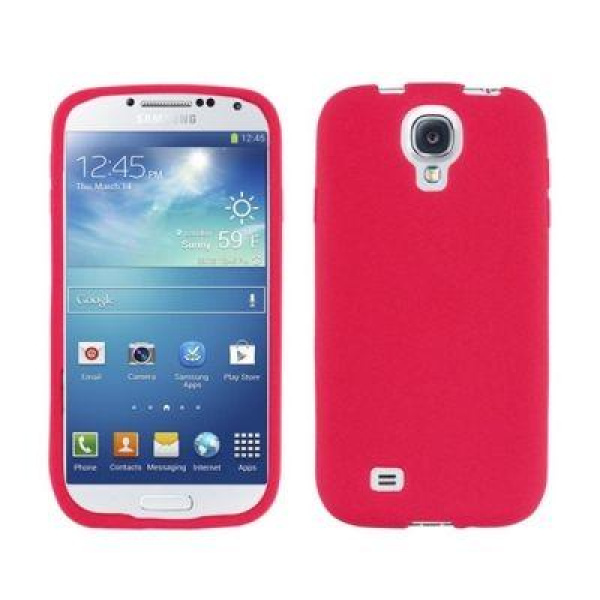 Θήκη κινητού για Samsung S4 σιλικόνης pink