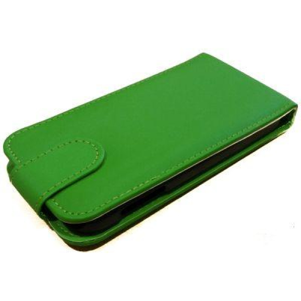 Θήκη κινητού για Samsung S4 πορτοφόλι πάνω άνοιγμα green