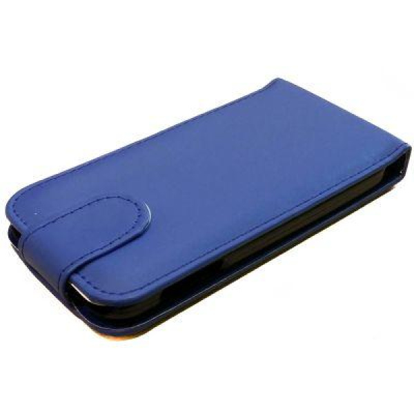 Θήκη κινητού για Samsung S4 πορτοφόλι πάνω άνοιγμα blue