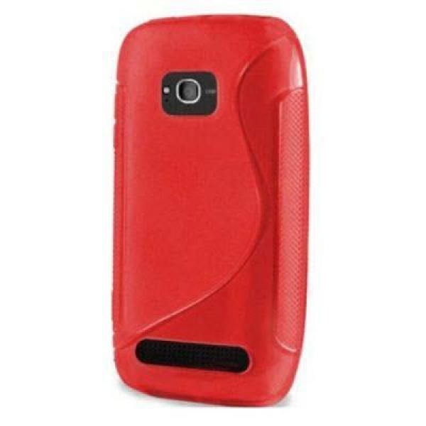 Θήκη κινητού για Nokia N710 S line red