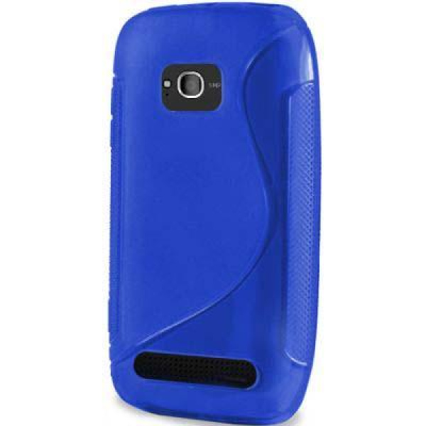 Θήκη κινητού για Nokia N710 S line dark blue
