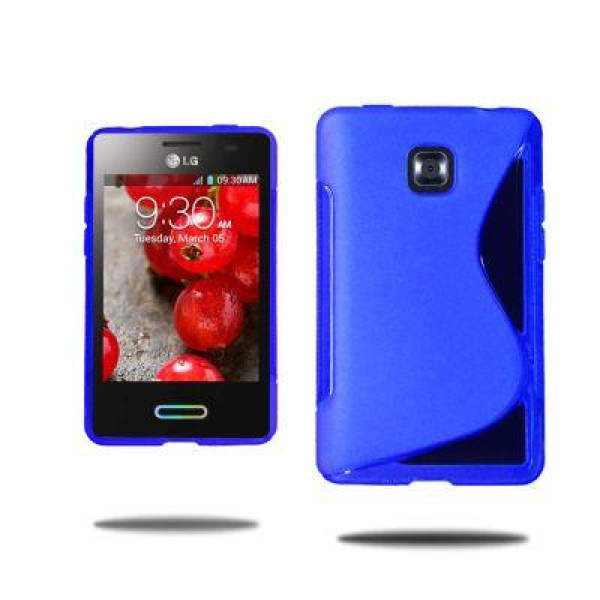 Θήκη κινητού για LG Optimus L3 II S line blue