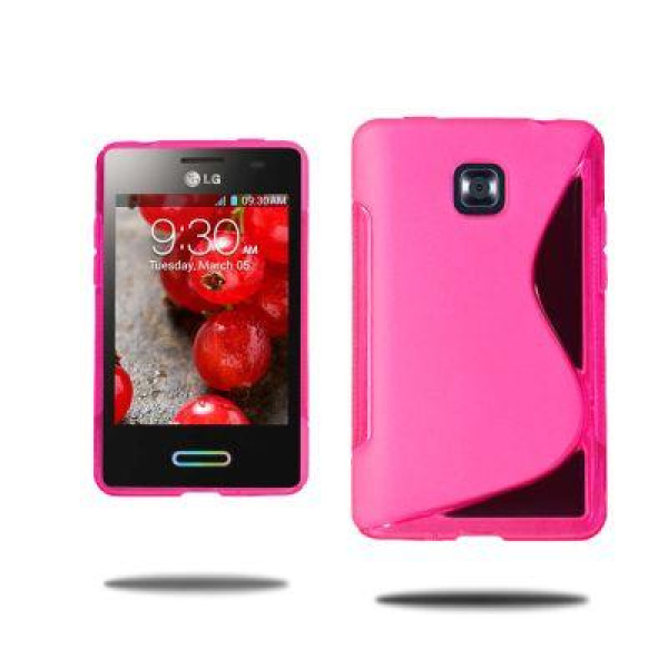 Θήκη κινητού για LG Optimus L3 II S line light pink