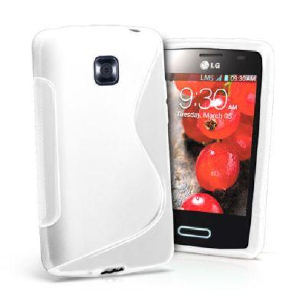 Θήκη κινητού για LG Optimus L3 II S line white