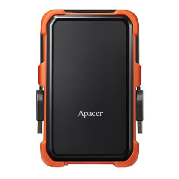 Σκληρός δίσκος εξωτερικός Apacer AC630 2TB 2.5'' usb 3.1 shock proof black/orange
