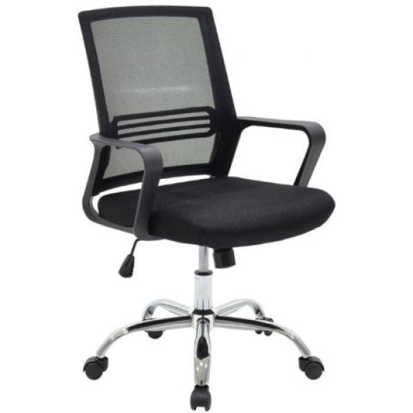 Καρέκλα γραφείου ανατομική Nec Fay 60x50x90-103 εκ. black