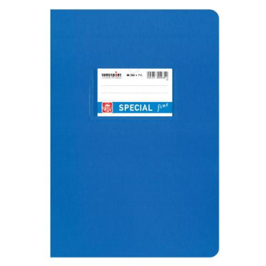 Τετράδιο Special fine Ριγέ/λευκό 17x25 ριγέ 50φ μπλε