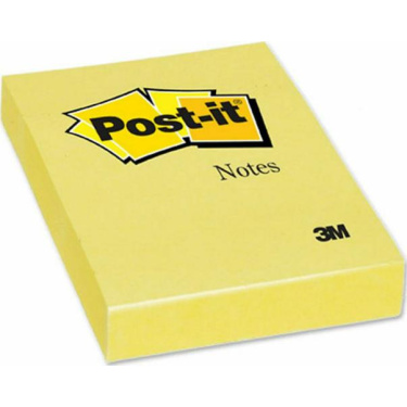 Αυτοκόλλητα χαρτάκια Post it 656 48x73mm κίτρινα 90 φύλλα