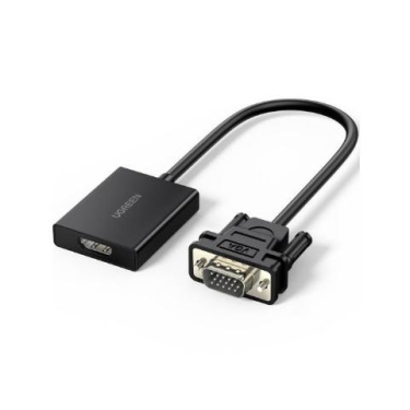 Adapter UGREEN CM513/50945 VGA to HDMI with audio and power supply black