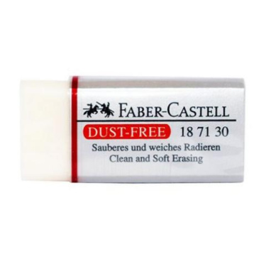 Γομολάστιχα Faber Castell 187130 dust free λευκή