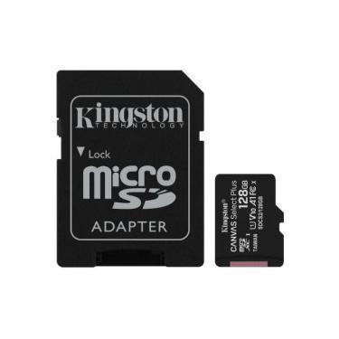 Κάρτα μνήμης Kingston micro SD Canvas Select Plus SDCS2 (SD adapter) 128GB class 10